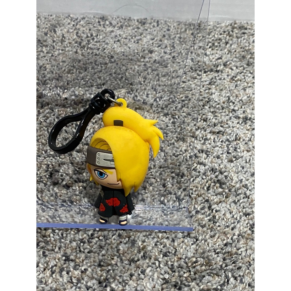 Bag Clip Naruto Shippuden Unisex Yellow Excellent Deidara Akatsuki 3D Foam OS